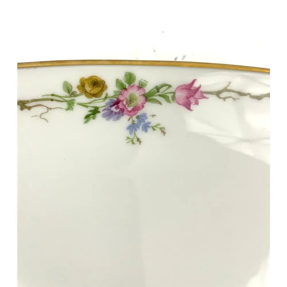 Antique GDA Limoges Oval Serving Platter 17